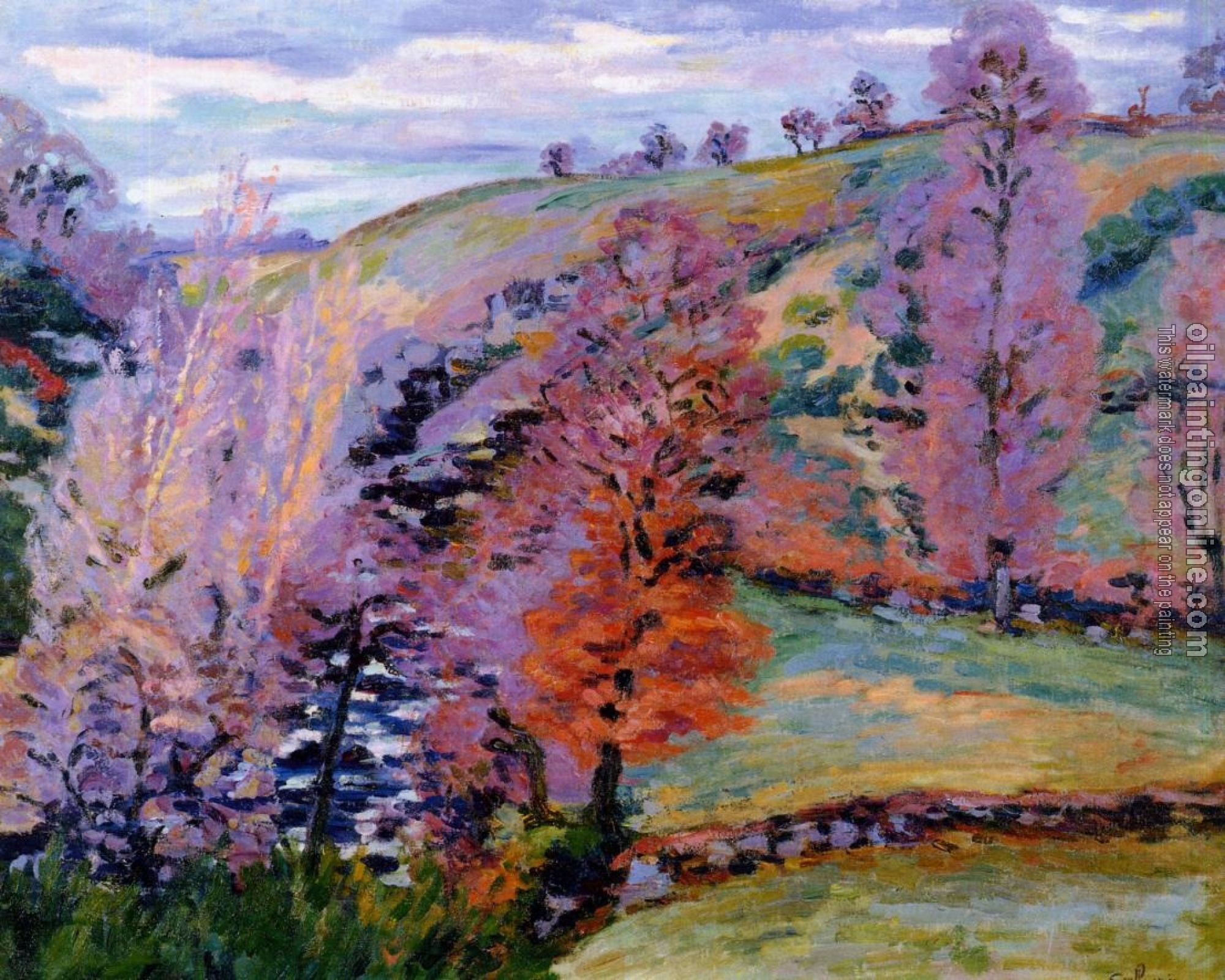Guillaumin, Armand - Crozant Landscape
